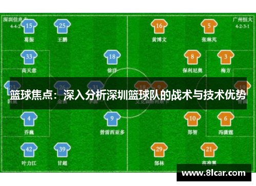 篮球焦点：深入分析深圳篮球队的战术与技术优势